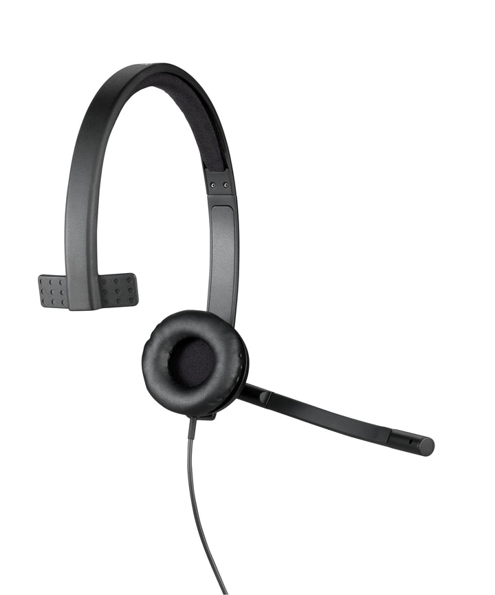Logitech H570e Wired Headset, Mono Headphones with Nois