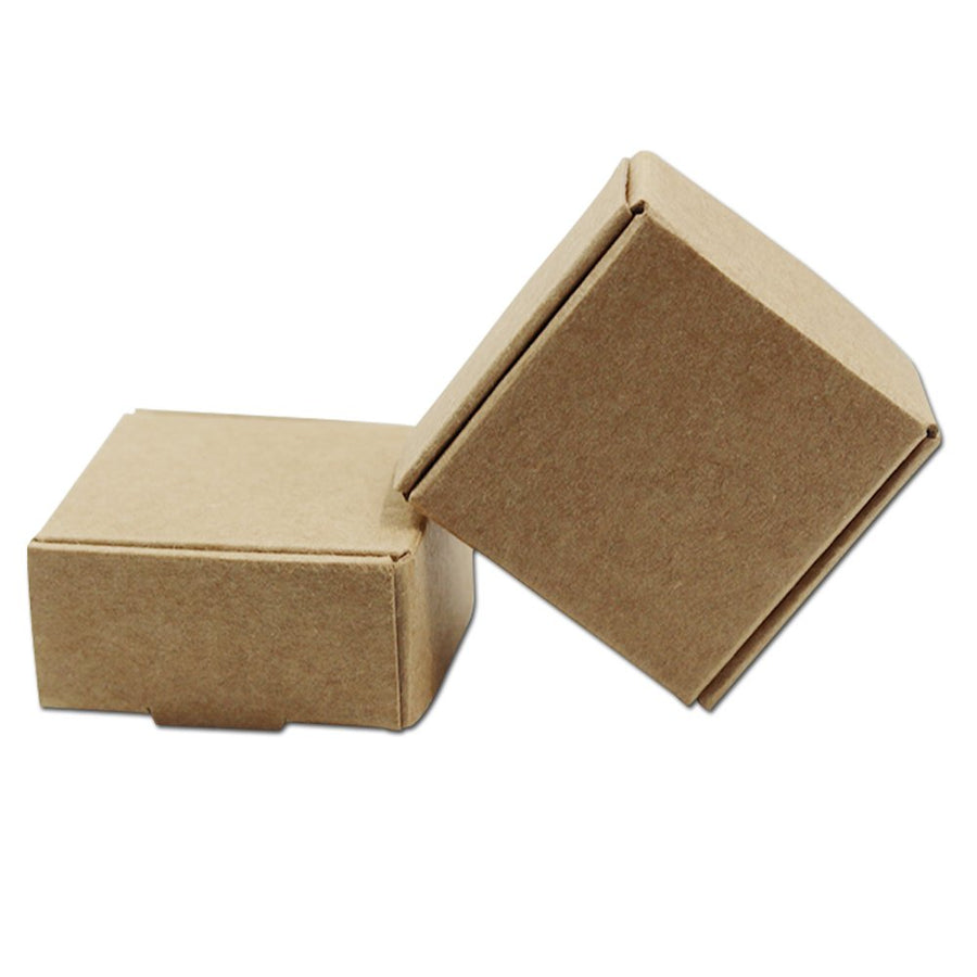 1.45x1.45x0.78 inch 20 Pcs Mini Brown Aircraft Cardboar