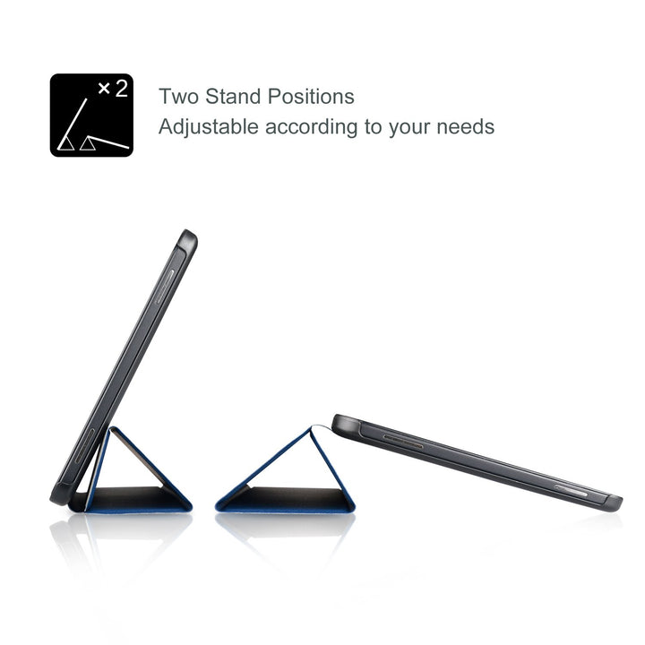 Slim Case for Galaxy Tab A 10.1 2016 SM-T580 T585 T587, Smart Cover Stand Folio Case for Galaxy Tab A 10.1 Inch Tablet -Navy