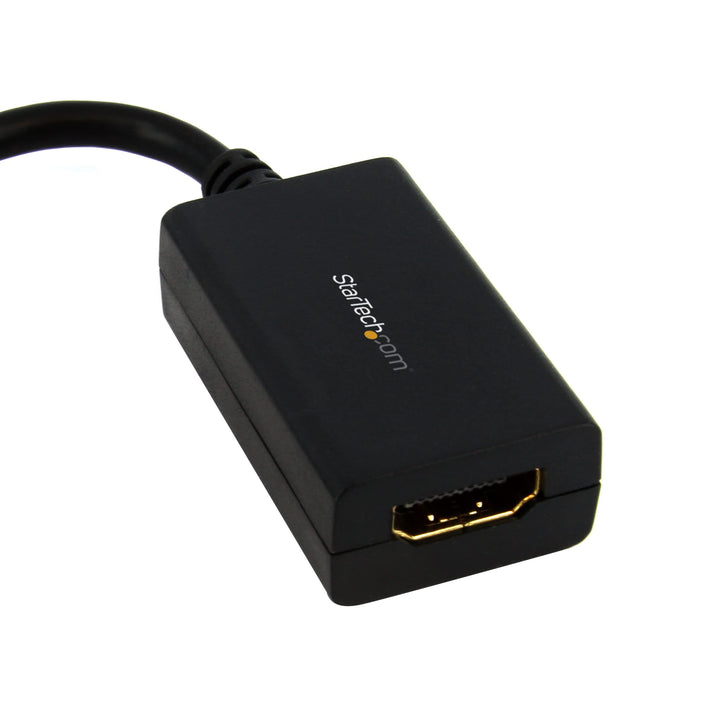 Mini DisplayPort To HDMI Adapter - 1080p - Mini DP To HDMI Monitor/Display/TV - Passive mDP 1.2 to HDMI Adapter Dongle Video Converter - Upgraded Version Is MDP2HDEC (MDP2HDMI),Black