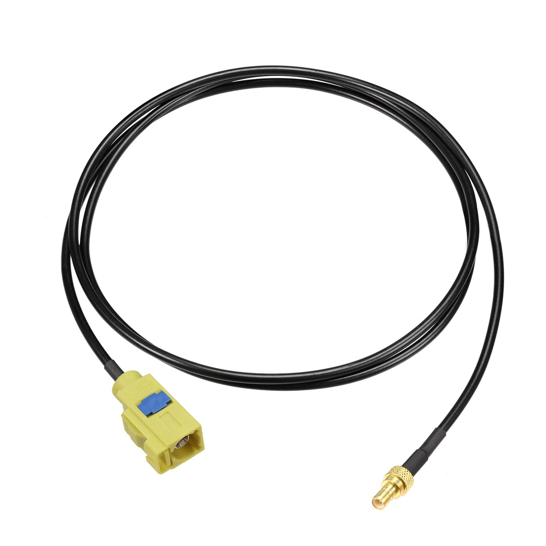 Eightwood XM Radio Cord Fakra Curry K Female to SMB Mal