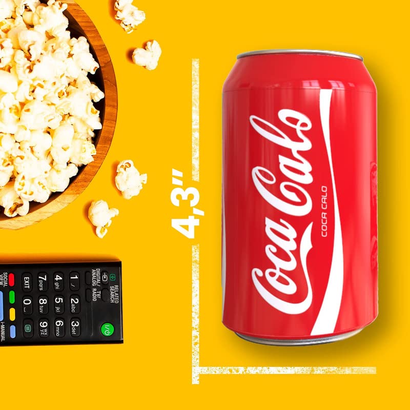 Silicone Can Sleeve / Cover, Hides Can by Disguising it as a Can of Soda, Red, 3 Pack