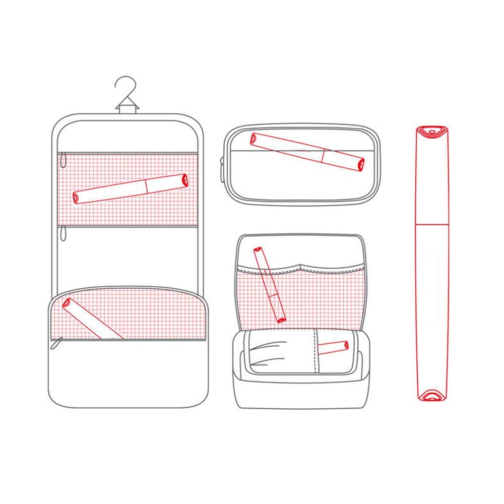 MiDubi Travel Toothbrush Case Plastic Toothbrush Holder