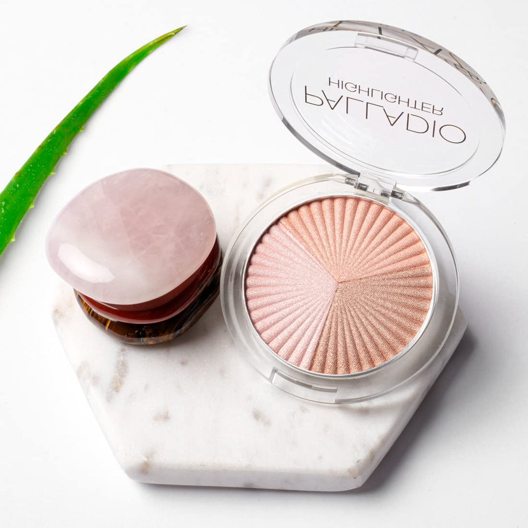 Sunkissed Highlighter, radiant shades that sculpts, defines, and highlights in a creamy soft application (Eternal Sunshine)