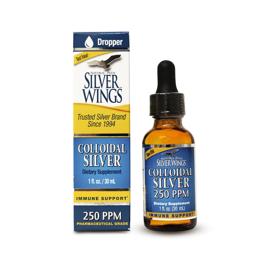 Natural Path Silver Wings Colloidal Silver Liquid - Enh