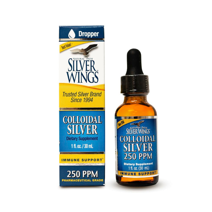 Natural Path Silver Wings Colloidal Silver Liquid - Enh
