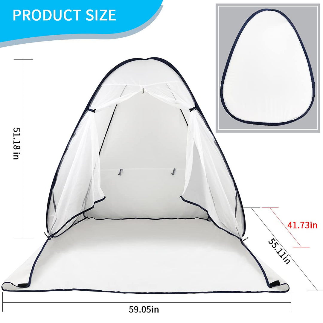 PLANTIONAL Portable Paint Tent for Spray Painting: 4.9x