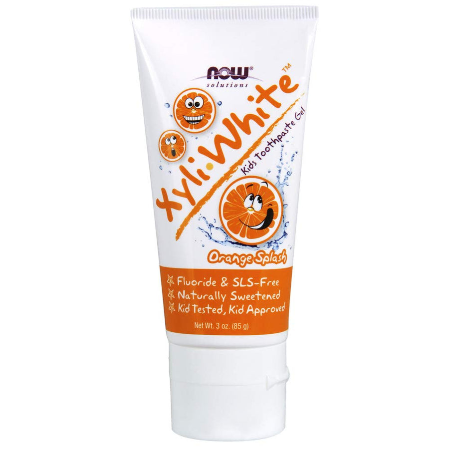 Now Foods Kid's Xyliwhite Toothpaste, Orange, 3 Oun