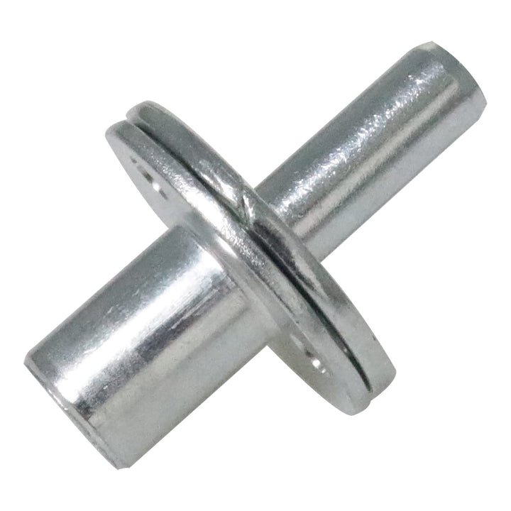 2PCS M12 Three Hole Tee Nut Flange Insert T-Nut Mounting Screw-in T-Nuts Furniture Hardware Flange Insert Female Thread T-Nut for Furniture Installation