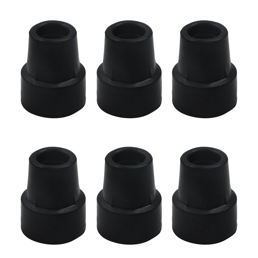 T Tulead Rubber Cane Tips Black Walking Cane End Cap Ti