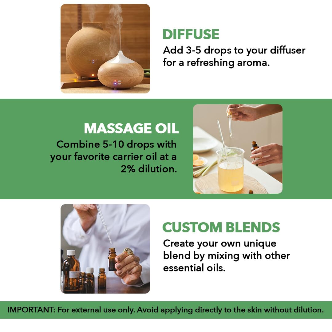 MAJESTIC PURE Tea Tree Essential Oil | 100% Pure and Na