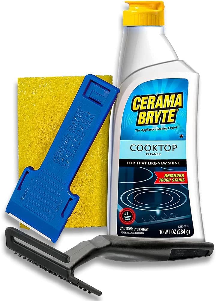 Cerama Bryte Combo Kit POW-R Grip, Scraper, Pad &am
