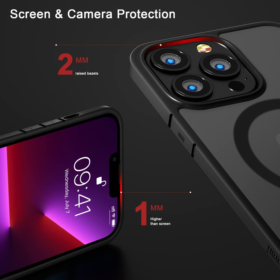 memumi Magnetic Case Designed for iPhone 13 Pro Max [Co