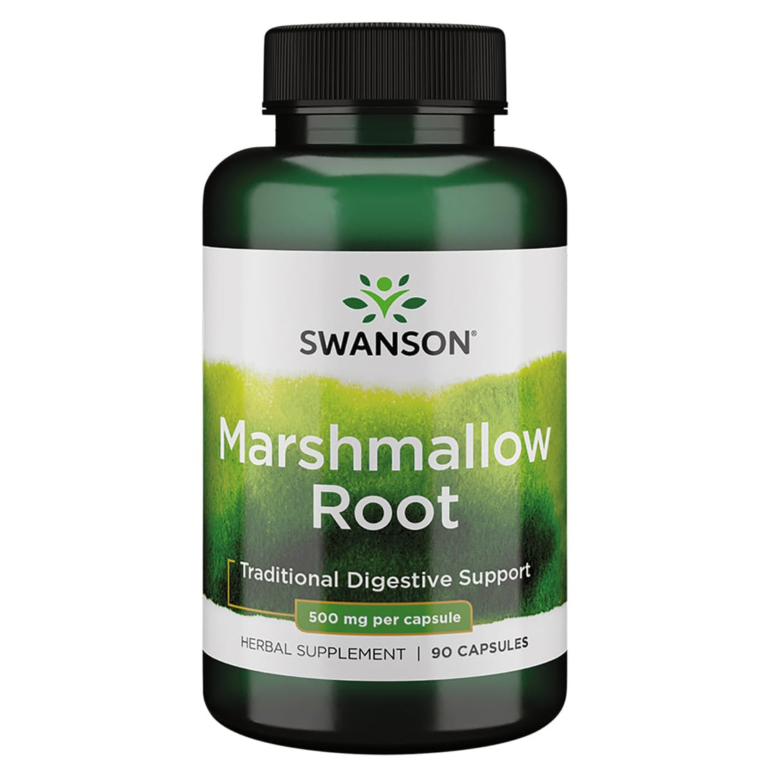 Swanson Marshmallow Root Healthy Supports Respiratory F