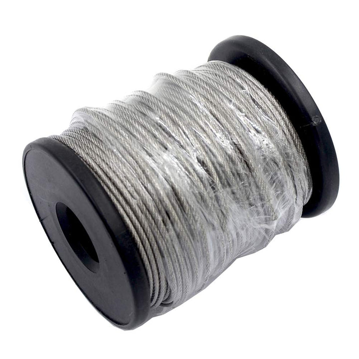 DGOL Soft PVC Coated 100 ft 304 Stainless Steel Cable W