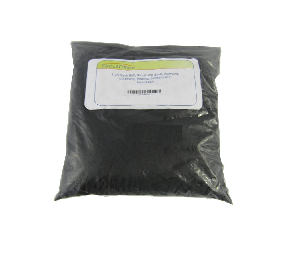 1 LB Black Salt, Ritual and Spell, Purifying, Cleansing, Healing, Metaphysical, Meditation and Wicca