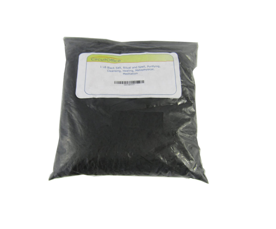 1 LB Black Salt, Ritual and Spell, Purifying, Cleansing, Healing, Metaphysical, Meditation and Wicca
