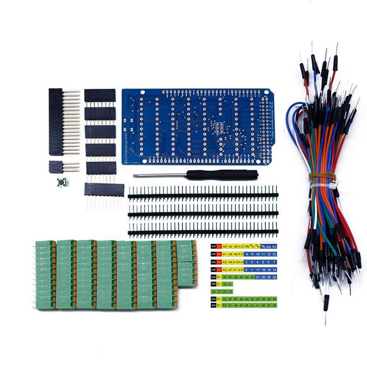 Screw Terminal Block Breakout Board Moduleor Compatible with Arduino MEGA-2560