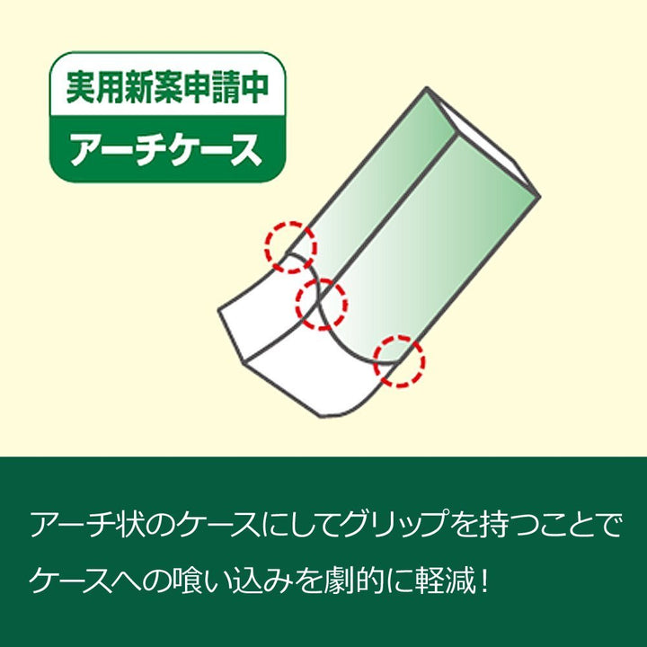 Sakura Arch Evolutional Foam Erasers, 5-Pack, White (Japan Imported)