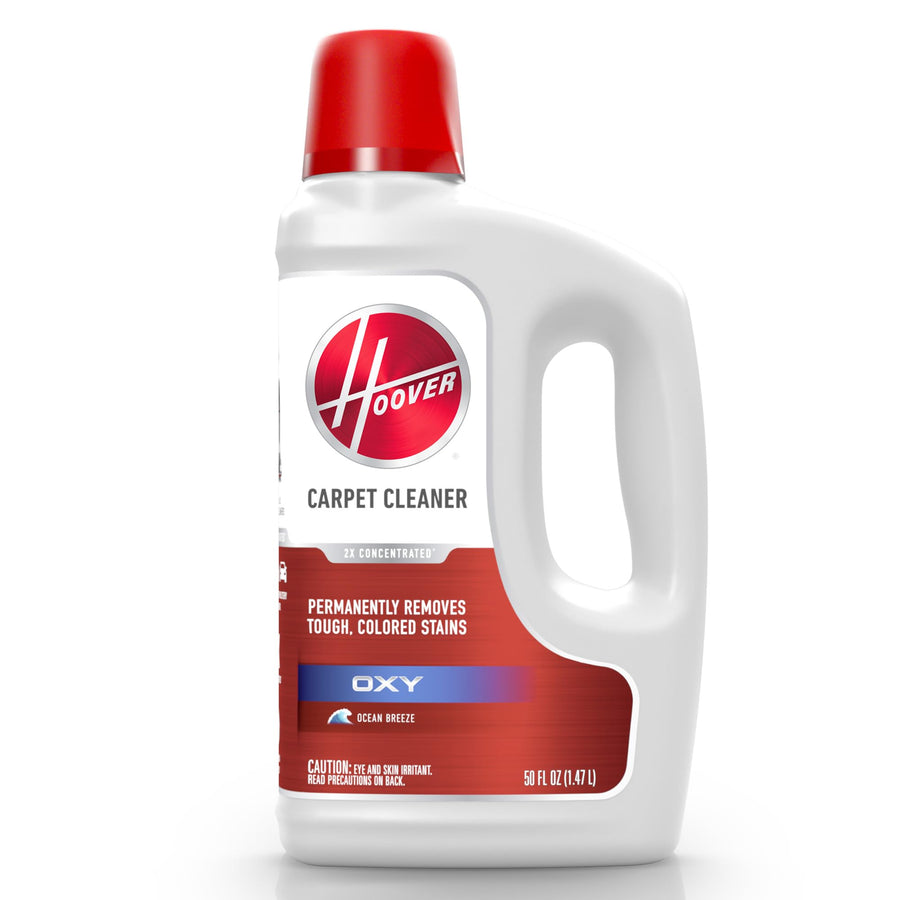 Hoover Oxy Carpet Cleaner Solution, 50 oz., Ocean Breez
