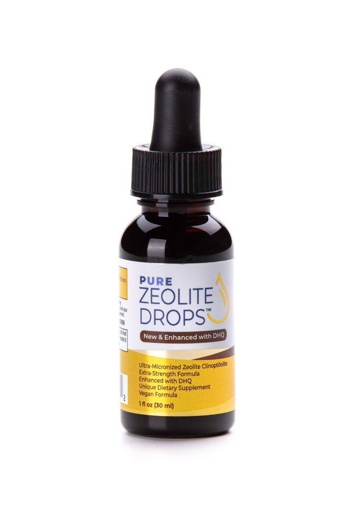 Pure Zeolite Drops 1 oz Bottle Fulvic and Humic Acid Im