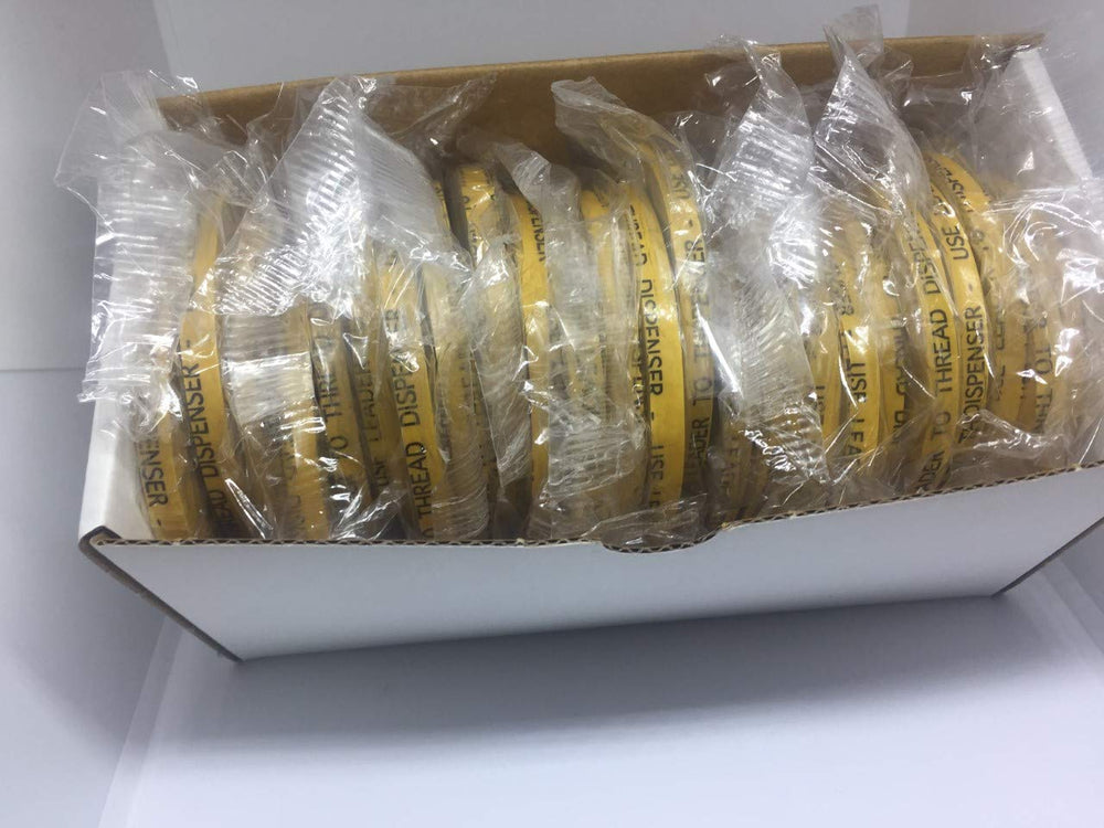 ATG Transfer Gun Double Side Refill Tapes, Reverse Wound Adhesive Transfer Tape Acid Free Gold Paper Liner ATG-7502, 1/4 X 36YD Pack of 1