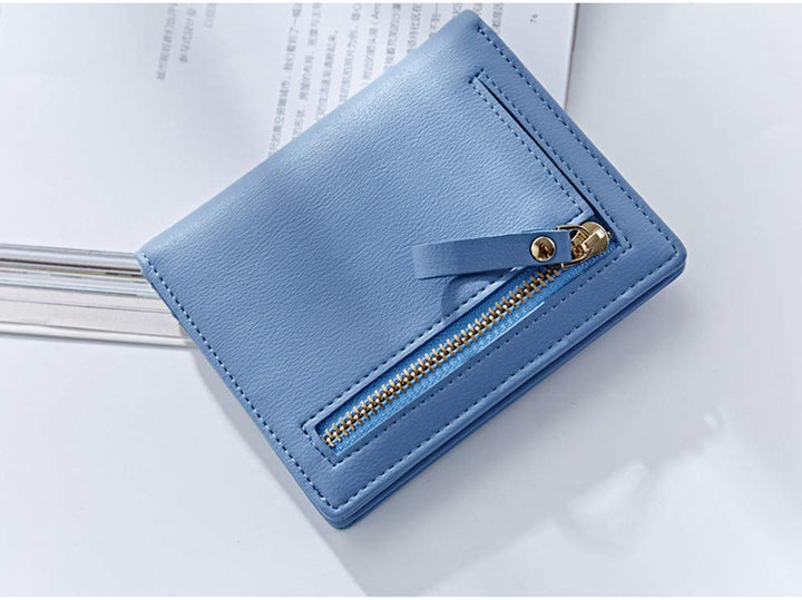 AnnabelZ Women Wallets Small Bifold Leather Pocket Wall