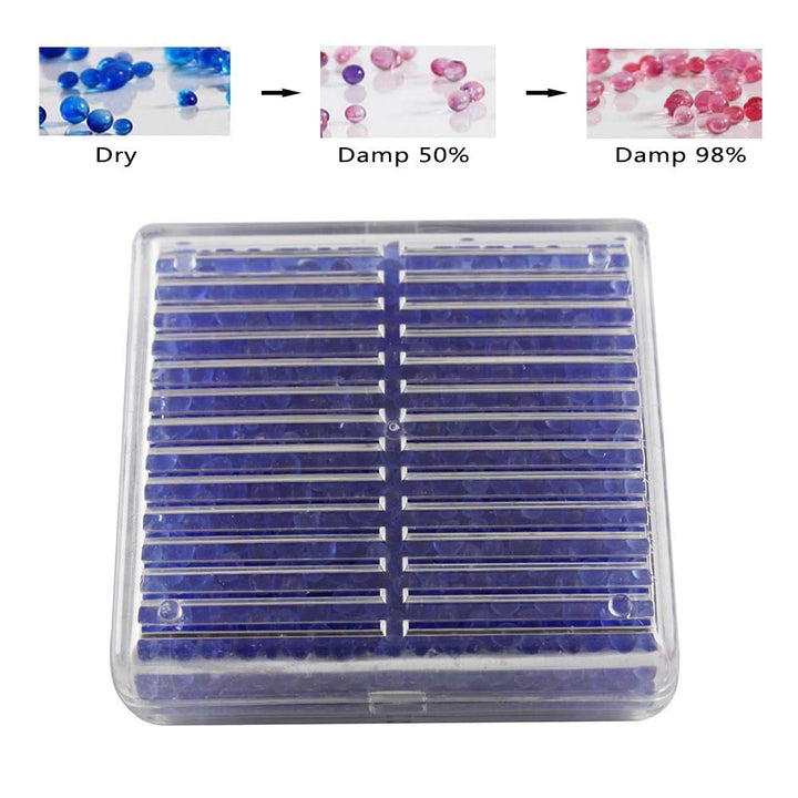 EXMAX Blue Indicating Silica Gel Beads(2-4mm) Desiccant
