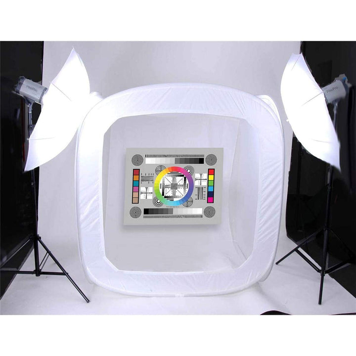 High Resolution 8.5x11 Chrome SD Professional Lens Test Chart, 3-Pack