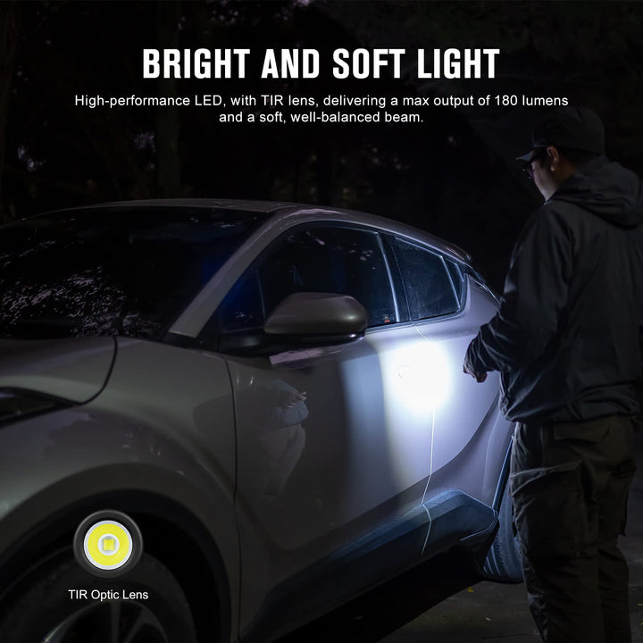 OLIGHT I1R 2 Pro Eos 180 Lumens EDC Rechargeable Keycha