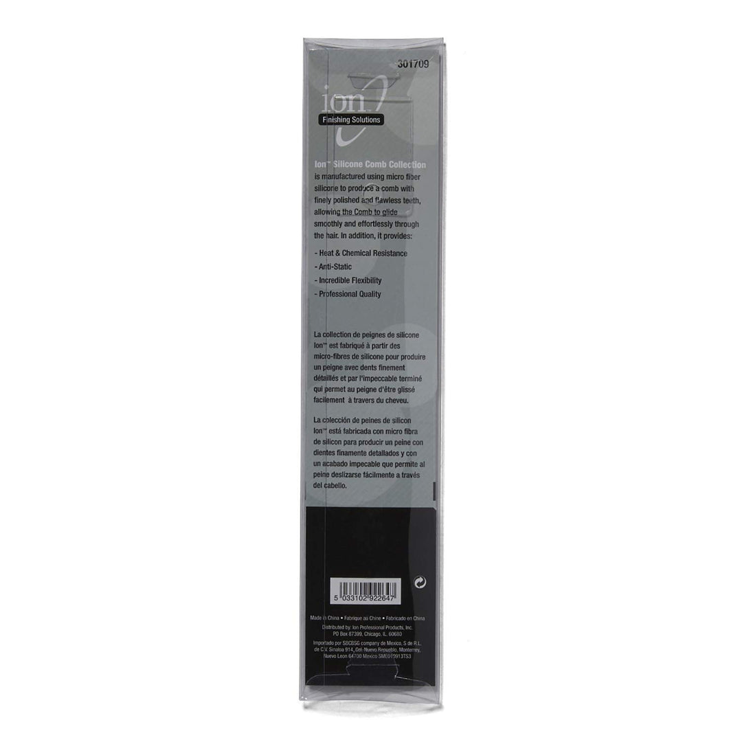 Ion Silicone Pintail Comb