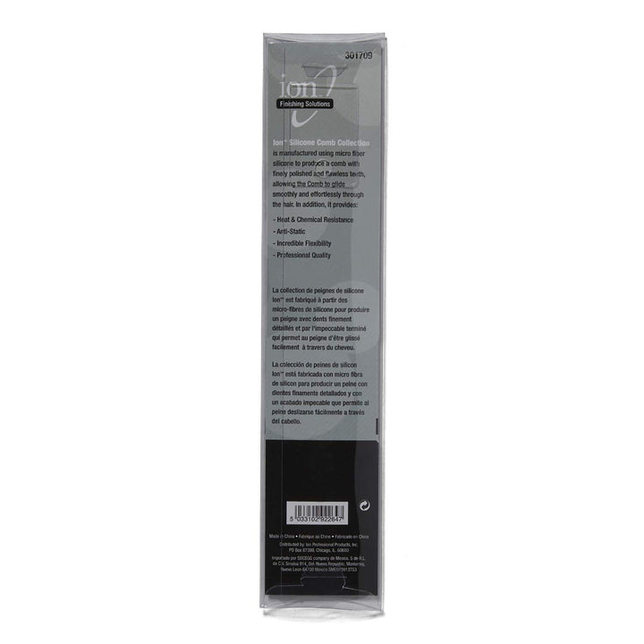 Ion Silicone Pintail Comb