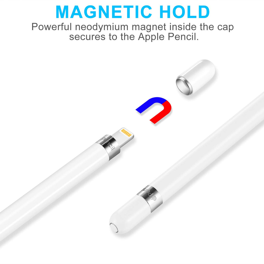 Hiicopa Magnetic Replacement Cap for Apple Pencil 1st G