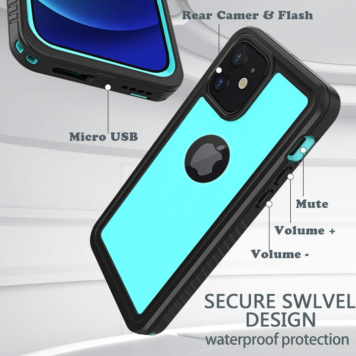 Diverbox for iPhone 12 Waterproof Case,Waterproof Shock
