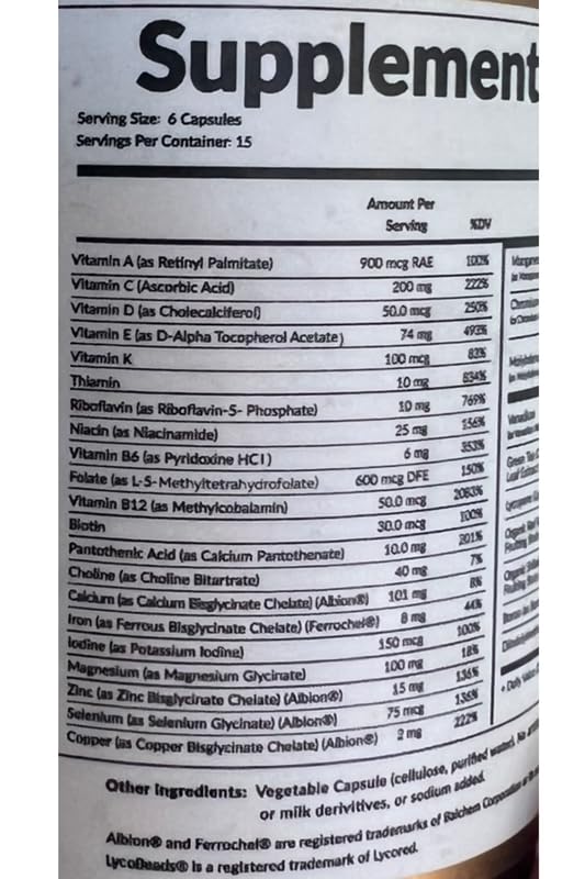 ONE Immunity Boost Multivitamin Supplements for Women and Men | Advanced Immunity Defense Support | Helps Immune Response | 90 Capsules, Pack of 1