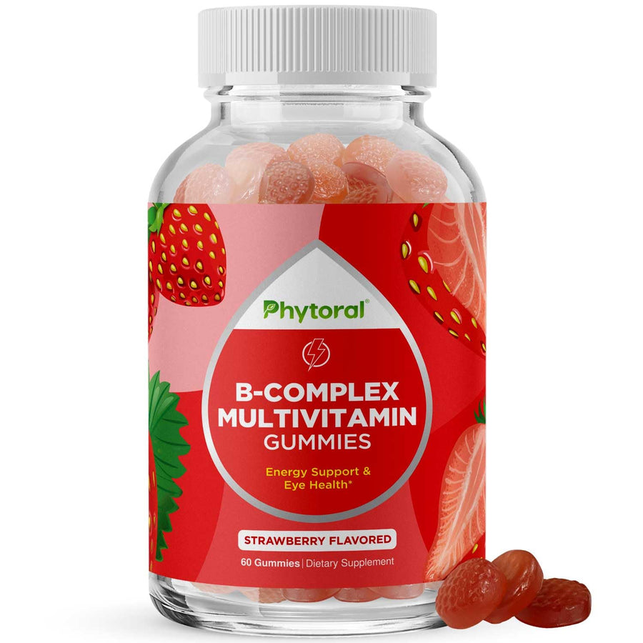 Vitamin B Complex Gummies for Adults & Kids - B Vit