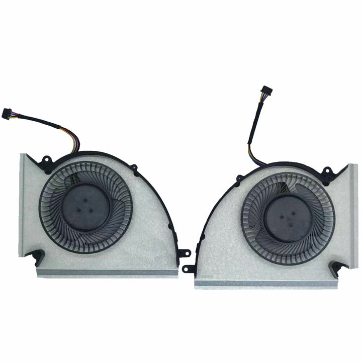 Replacement New Laptop CPU + GPU Cooling Fan for MSI GE76 GP76 WE76 MS-17K3 MS-17K2 MS-17K1 Series PABD1A010SHL-N452 PABD1A010SHR-N451 DC12V 0.6A Fan