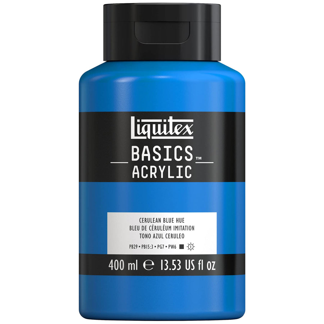 Liquitex BASICS Acrylic Paint, 400ml (13.5-oz) Bottle, 