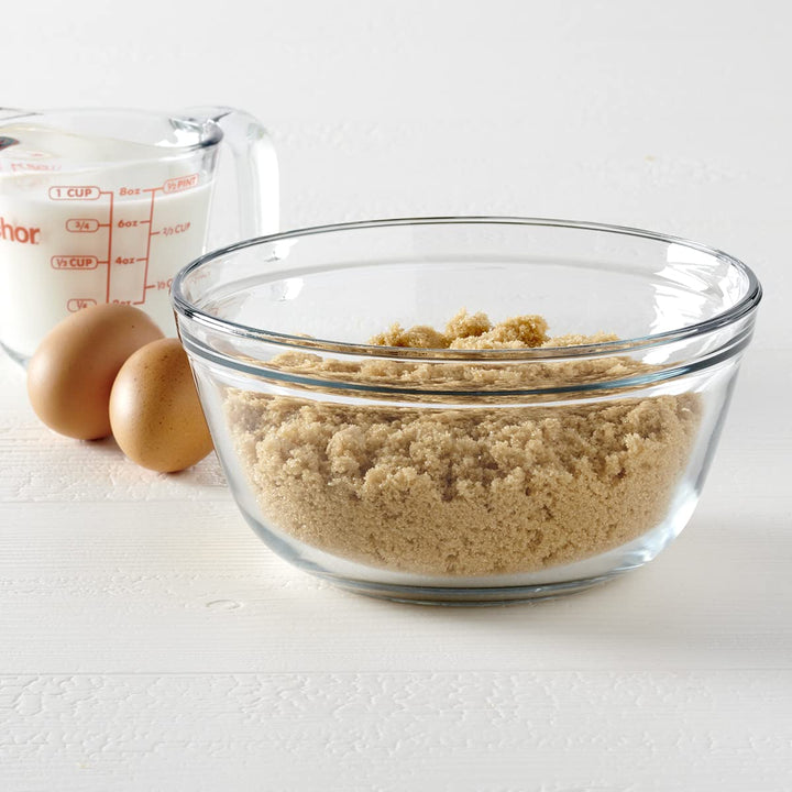 Glass Mixing Bowl, 1.5-Quart, Clear