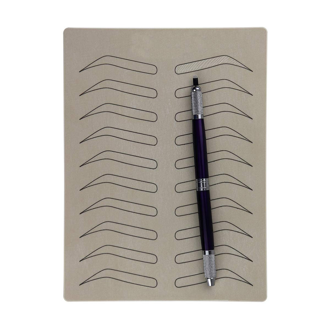 20pcs Microblading needles 18U NANO 0.16mm Blade Semi Permanent Makeup Eyebrow Tattoo Needles for Microblading Eyebrow Tattoo Manual Pen (18U-20pcs)