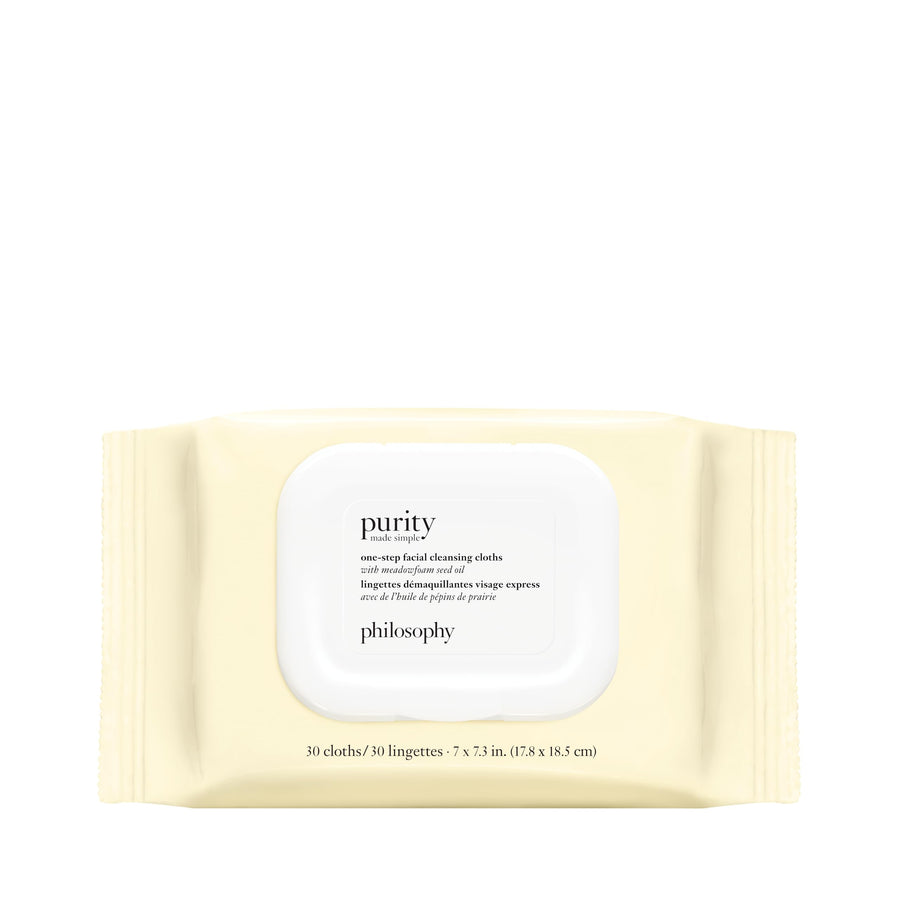 Philosophy Purity Made Simple Facial Cleansing Cloths, 30 Count