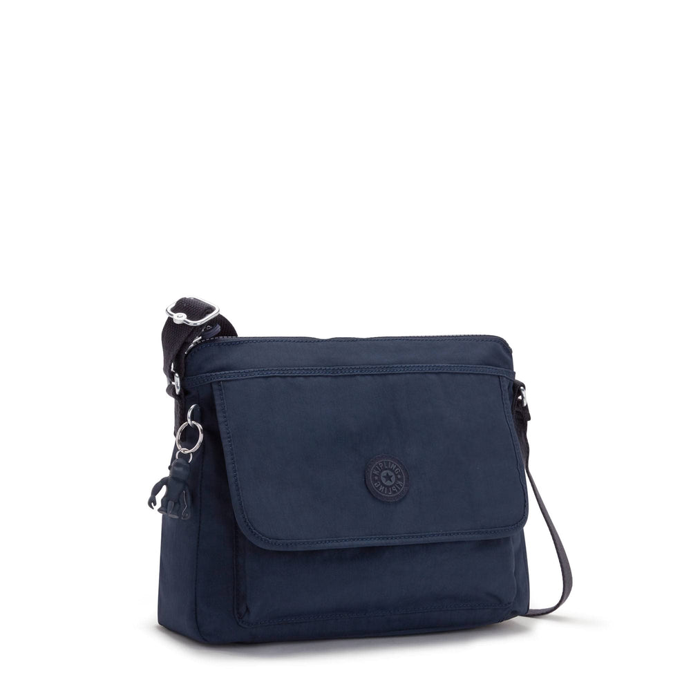 womens WomenÂ’s Aisling Bag, Lightweight Everyday Purse, Nylon Shoulder Crossbody Bag, Blue Bleu, 12 L x 8.87 H 4 D US