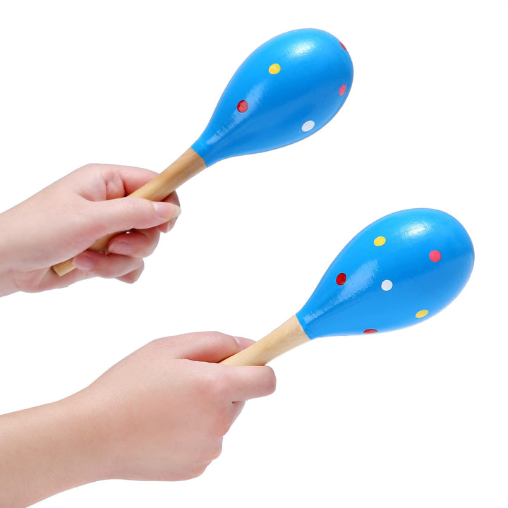 Maracas, Professional Wooden Rumba Shakers Latin Musica