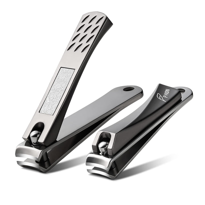 Nail Clippers Set, Nail Clipper Stainless Steel Fingernail &amp; Toenail with Nail File for Thick Nails Nail Cutters for Men Women with Gift Box