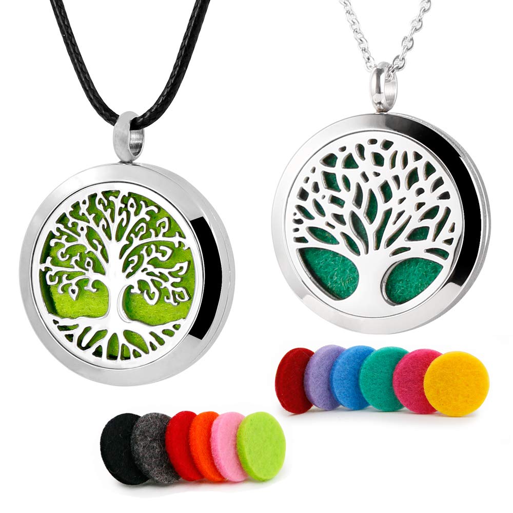 RoyAroma 2PCS Tree of Life Aromatherapy Essential Oil D