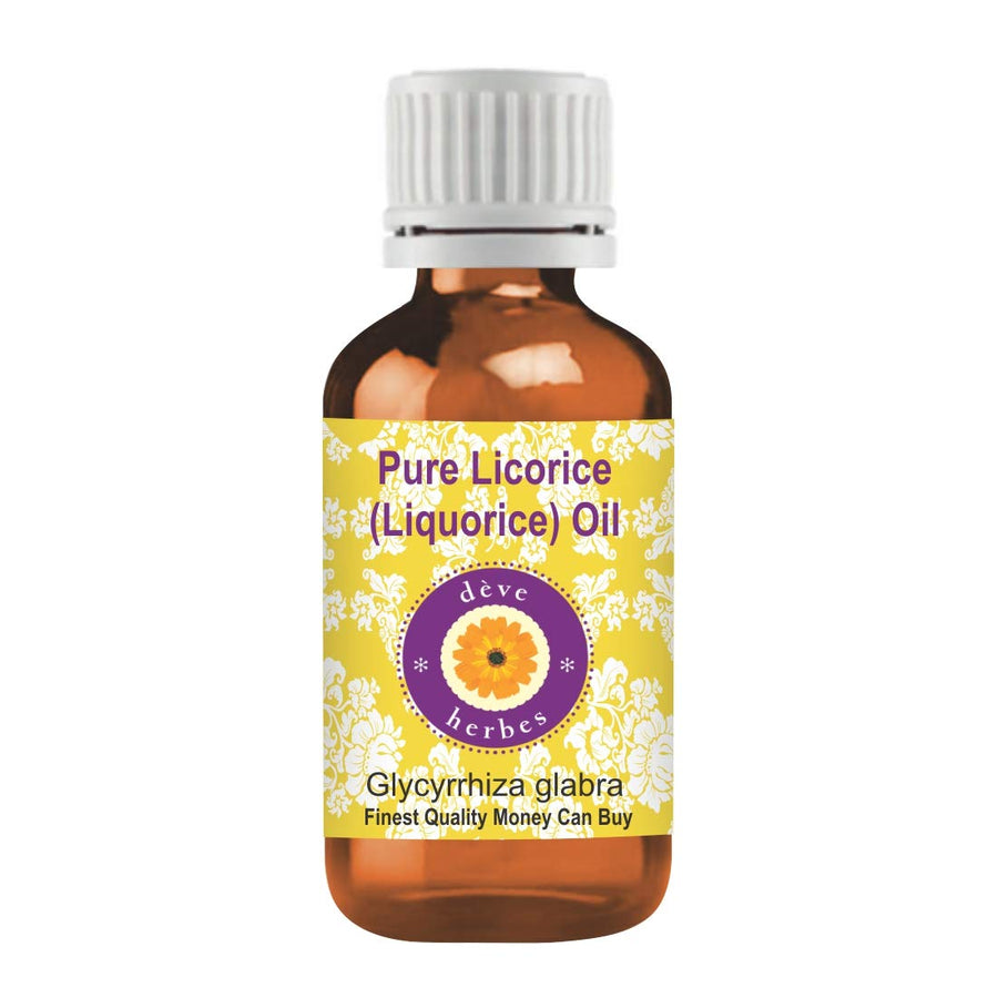 Deve Herbes Pure Liquorice (Licorice) Oil (Glycyrrhiza 