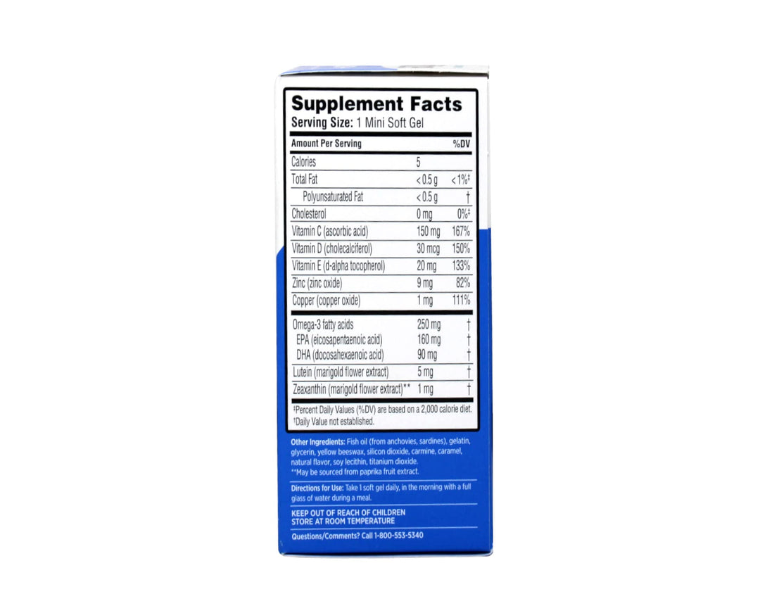 Ocuvite Adult 50+ Eye Vitamins and Mineral Supplements 