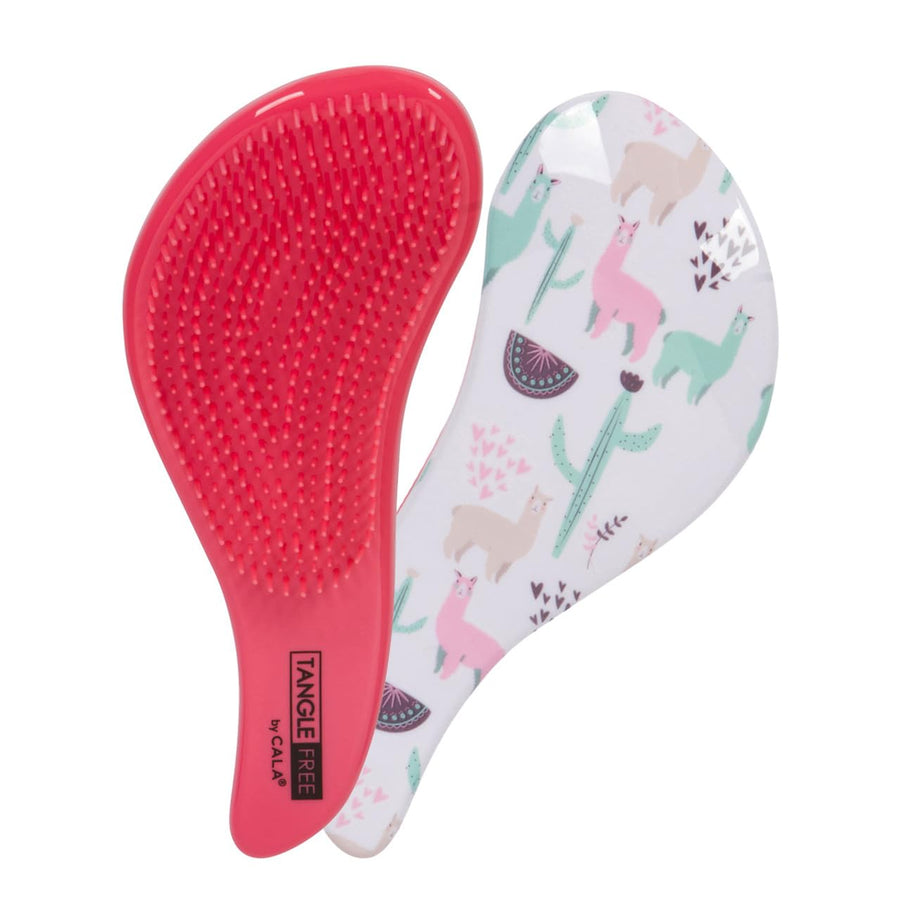 New tangle free llama hair brush
