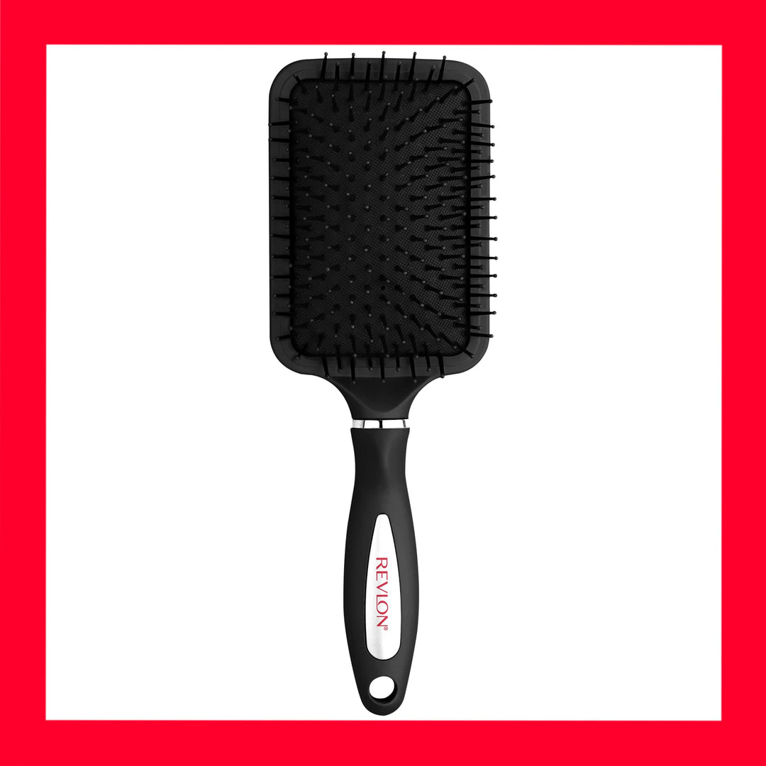 Revlon Straight &amp; Smooth Black Paddle Hair Brush