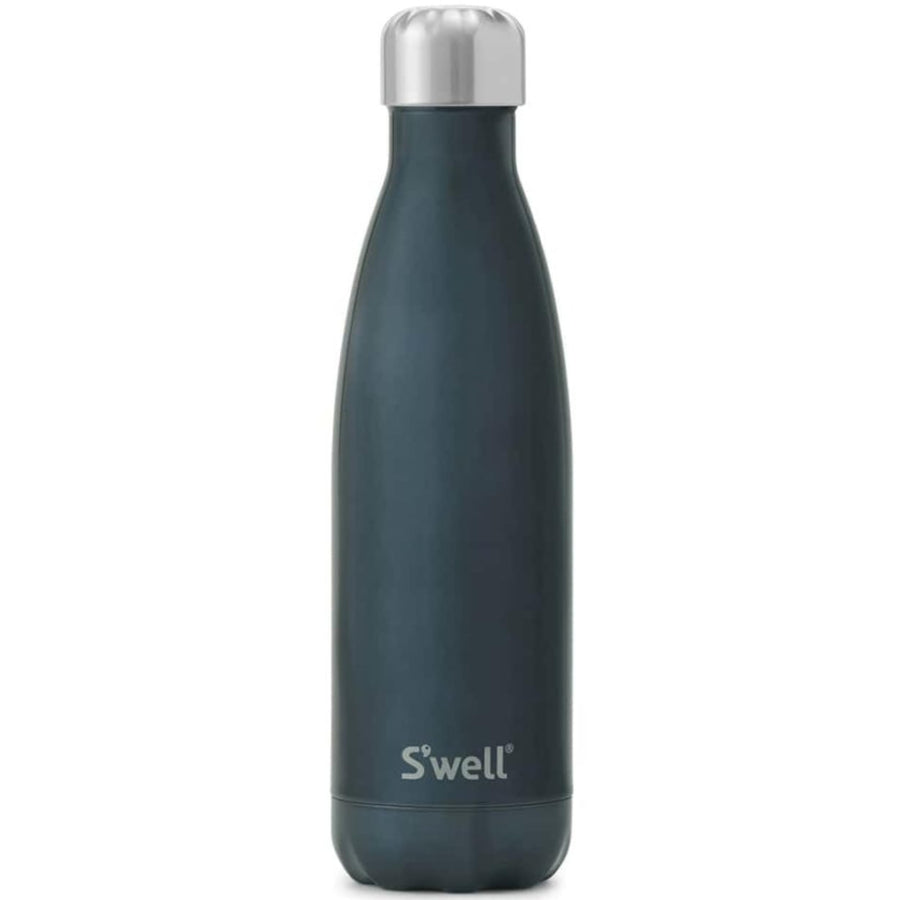 Stainless Steel Water Bottle, 17oz, Blue Suede, Triple-Layered Vacuum Insulated Containers Keeps Drinks Cold for 36 Hours and Hot for 18, BPA Free, Perfect for On the Go